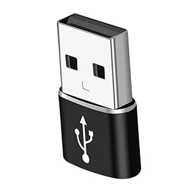 Imagem de TECKEEN Adaptador USB A Macho para USB C Fêmea USB 3.0 Tipo C Conversor de Porta de Carregamento P&P
