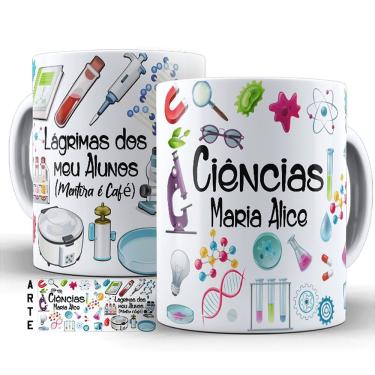 Imagem de Caneca Personalizada - Professora Ciências Lágrimas dos meus alunos