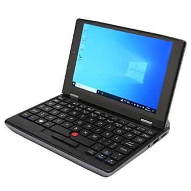 Imagem de Mini Laptop Com Tela Sensível Ao Toque de 7 Polegadas, CPU de Alta Velocidade de 12 GB RAM J4105, Sistema Operacional Windows 10, WiFi de Banda Dupla 2.4G 5G, Webcam USB 3.0 (12G+128G plugue americano)