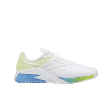 Imagem de Reebok Women's Nano X2 Cloud White/Essential Blue/Acid Yellow 7.5 B