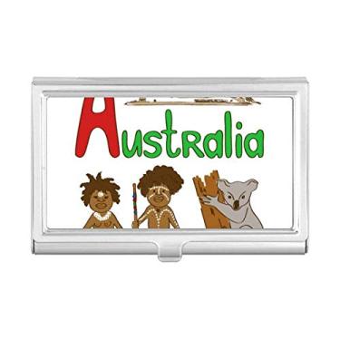 Imagem de Carteira de bolso com estampa de marco nacional da Austrália