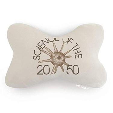 Imagem de DIYthinker Almofada de apoio de cabeça com estampa ilustrada da Science Cell Line para carro, decoração de pescoço