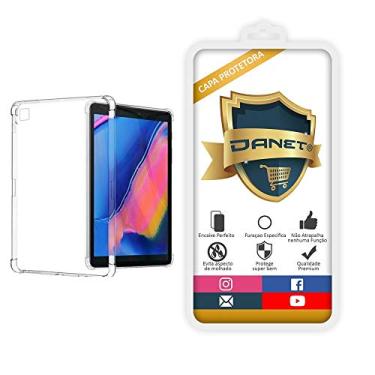 Imagem de Capa Protetora Para Samsung Gaalaxy Tab A 2019 T290 e T295 com Tela de 8 Polegadas Capinha Case Transparente Air Anti Impacto Prote��o De Silicone Flex�vel - Danet