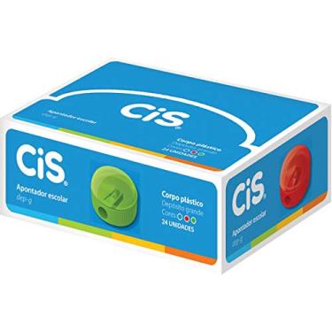 Imagem de Apontador Escolar, CIS, 240.6500, Sortidas, pacote de 24