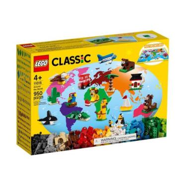 Imagem de Lego Classic Ao Redor Do Mundo 950 Peças - Lego-11015