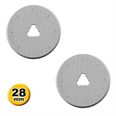 Imagem de 02 Discos Refil Lâmina Do Cortador Circular Patchwork 28mm