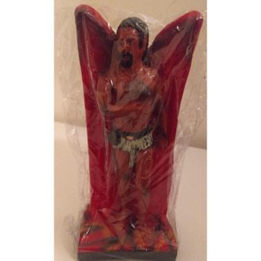 Imagem de Imagem Exu Morcego Escultura Gesso Estatua 20 Cm