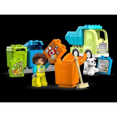 Imagem de Blocos de Montar - Caminhao de Reciclagem  -  Duplo - LEGO DO BRASIL
