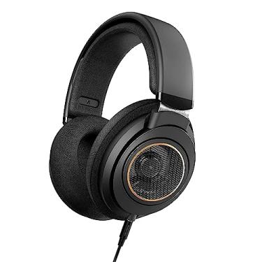 Imagem de Philips SHP9600 com fio, circum-auricular, fones de ouvido, ajuste confortável, aberto nas costas 50 mm Drivers de neodímio (SHP9600/00) – Preto
