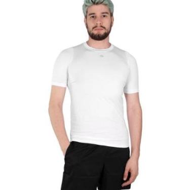 Imagem de Camisa Kanxa Alta Compressão KX Branco-Masculino