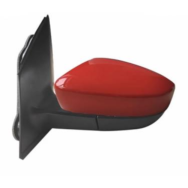 Imagem de Substituição do espelho lateral do motorista adequado para Volkswagen VW Polo Vento Sedan 2010-2015 Conjunto de espelho retrovisor lateral acessórios de aquecimento, ajuste de lente elétrica