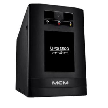 Imagem de NOBREAK 1200VA UPS MCM ACTION 3.1 TRIVOLT
