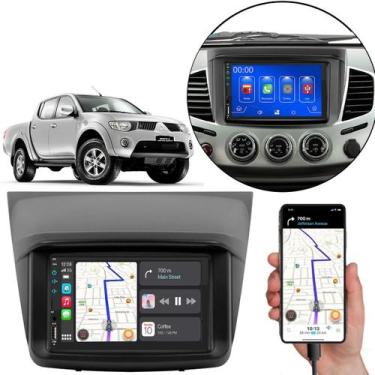 Imagem de Kit Multimídia Mp5 L200 Triton 2008 A 2015 7 Pol Touch-screen Carplay 