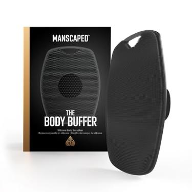 Imagem de MANSCAPED™ The Body Buffer Premium Silicone Scrubber for Nnutrishing, Cleaning and Exfoliating Your Skin - Cerdas Elevatórias com Alça Ergonómica Antiderrapante, Fácil de Limpar (1-Pack)
