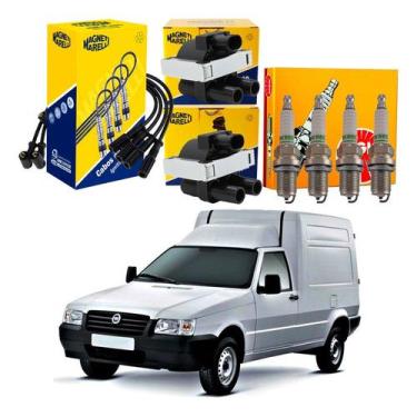 Imagem de Bobina Cabo Vela Marelli Fiat Fiorino 1.3 8v 2003 A 2006 - NGK