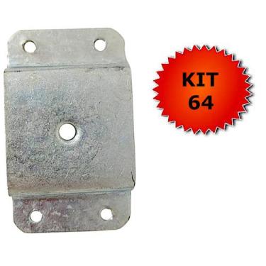 Imagem de 64 Chapa Reta Fixação Metal Palito Rosca 5/16 - Jthome, 64, Chapa Reta