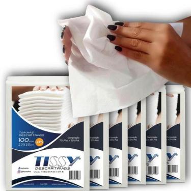 Imagem de TOALHA DESCARTAVEL 4000 unidades 20x35 Alta Qualidade Tissy