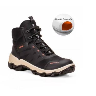 Imagem de Bota Estival Future Modelo Hb40003S1 Hybrid Bico Composite, Preto, 42