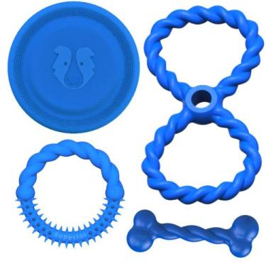 Imagem de Kit Toys4dog G - Brinquedos Para Cachorros/Cães (4 peças)