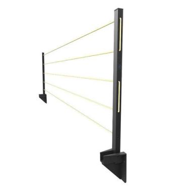 Imagem de Varal basculante de muro e parede Articulável dobrável - Recon Industr