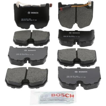 Imagem de BOSCH BC1231 QuietCast Conjunto de pastilhas de freio a disco de cerâmica premium - Compatível com Mercedes-Benz CL55 AMG, CLS55 AMG, E55 AMG, S55 AMG, SL55 AMG, SL600, SLR McLaren; FRENTE