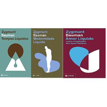 Imagem de Kit 3 Livros Zygmunt Bauman Amor Modernidades Tempos Liquido - zahar