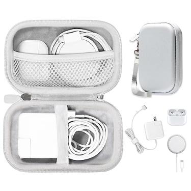 Imagem de CaseSack Capa prática para carregador MacBook Air/Pro, iPhone 16/16 Pro/15/15 Pro/14/14 Pro MagSafe, hub USB C