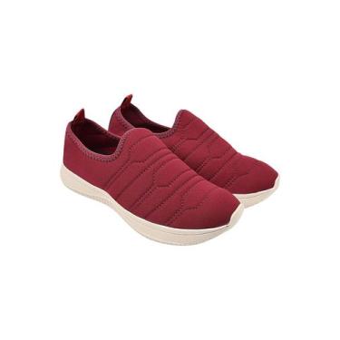 Imagem de Tenis  Barato Feminino Form Sapatenis Casual Flat - Cazzani, 36, Verme