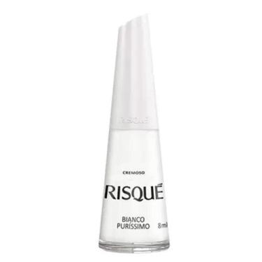 Imagem de Esmalte Cremoso Bianco Puríssimo 8ml - Risqué - Risque, Branco, 8ml
