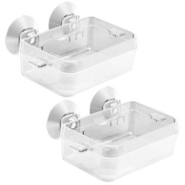 Imagem de Tfwadmx 2 peças de tigela camaleão, ração para répteis, prato de água, lagartixa, minhoca, antiescape, camaleão, acessórios para lagarto e cobras de dragão barbudo