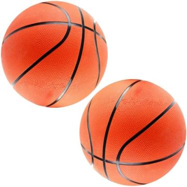 Imagem de Kit Com 2 Bolas de Basquete Indoor e Outdoor Laranja Tamanho Padrão Oficial N7 Basketball Sports