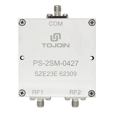 Imagem de TOJOIN Divisor de energia passivo de 2 vias para conectores SMA divisor de cabo coaxial 0,4-2,7 GHZ para medições de RF/micro-ondas acessórios divisor coaxial, sistema de antena resistente à corrosão (PS-2SM-0427)
