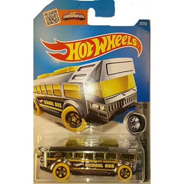 Imagem de Hot Wheels, 2016 Super Chromes, High School Bus [Chrome] Die-Cast Vehicle #37/250