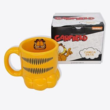 Imagem de Caneca De Porcelana 3d Pata Garfield Presente Zona Criativa