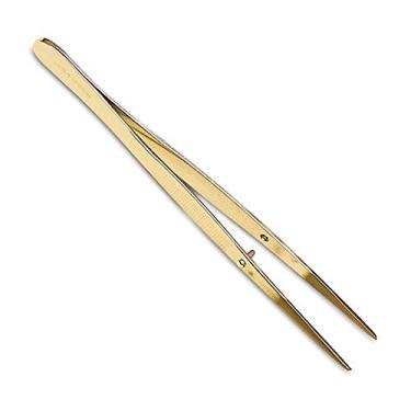 Imagem de Bel-Art Products H37936-0000 Pinça de aço Scienceware com pontas revestidas de teflon, 98 mm de comprimento (pacote com 2)