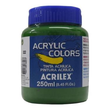 Imagem de Tinta Acrylic Colors 250ml G1 322-verde M. Acrilex, 322 - VERDE MUSGO