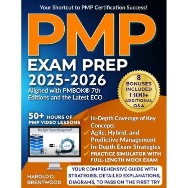 Imagem de Livro preparatório para o exame PMP: Dominando os fundamentos e o plano de carreira do PMBOK
