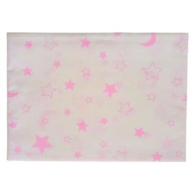 Imagem de Lençol Bebe Berço Americano Mini Cama Menina Menino Neutro 100% algodão percal (Estrela Rosa)