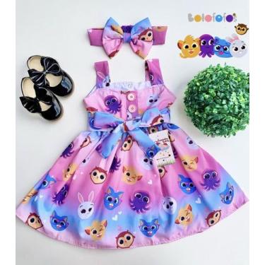Imagem de Vestido Bolofofos Lili + faixinha de cabelo - Joaninha Baby, 06 ANOS