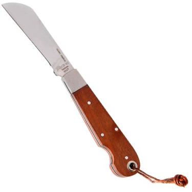 Imagem de Canivete de Aço Carbono 7 Cimo Cabo de Madeira Com Trava 450/7 Carb