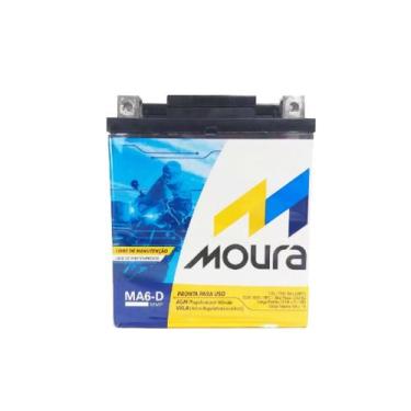 Imagem de Bateria Moto Moura 6ah Ma6-d Twister-falcon-cb300-fazer 250
