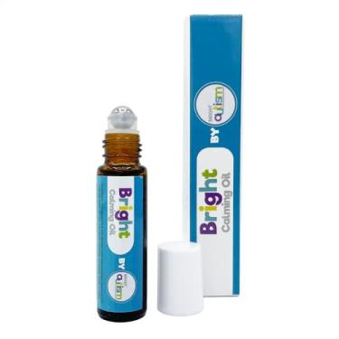 Imagem de Óleo calmante brilhante da Bright Autism – Óleo essencial para crianças para alívio do estresse – auxílio natural para o sono, mistura orgânica suave roll-on 10 ml – ótimo complemento para a rotina de sono dos seus filhos.