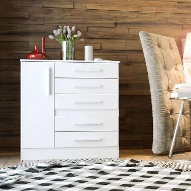 Imagem de Cômoda Advantage 1 pt 5 gv Branca