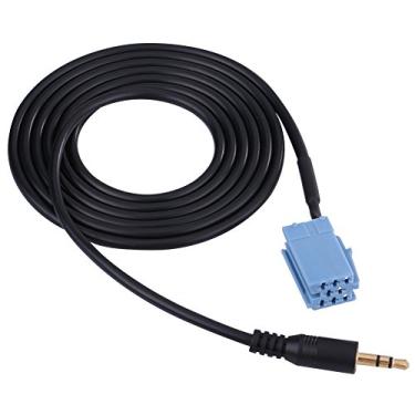 Imagem de Aux do Carro Em Cabo Adaptador, 3,5 Mm de Entrada de Música para Entrada de áudio para Golfe B5 Com Comprimento de Cabo de 150 Cm para Bravo Cd Player L3