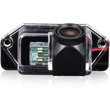 Imagem de Câmera de visão traseira Super HD 1280 x 720 pixels 1000 linhas de TV, câmera reversa para placa de licença para Mitsubishi Lancer Eclipse Evo 2002-2014/Mitsubishi Lancer Evolution 2007-2014