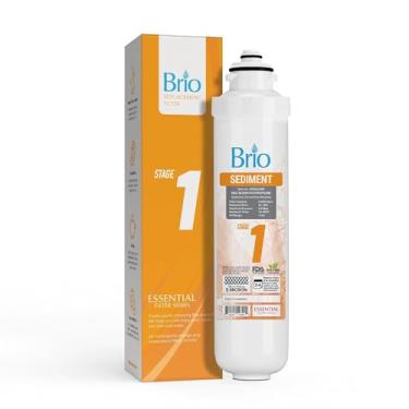 Imagem de Brio Substituição do filtro do refrigerador de água – Estágio 1: Sedimento de polipropileno derretido – para modelo Brio CLPOUROSC420RO