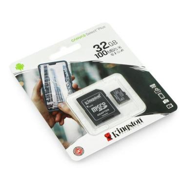 Imagem de Cartao Microsd 32gb Kingston Canvas100 Sdcs2-32gb