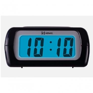 Imagem de Despertador Digital Preto Herweg 2981 único