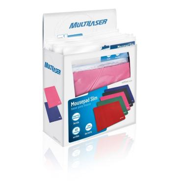 Imagem de Mouse Pad Multilaser Ac066 Caixa Com 40 Unidd Cores Sortidas