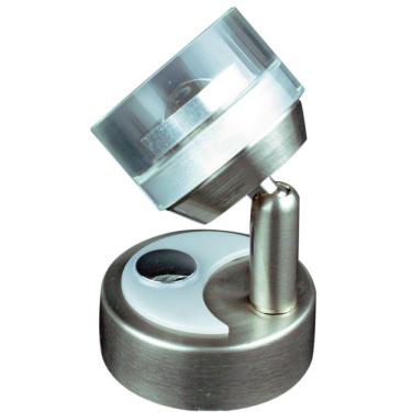 Imagem de Luz LED de montagem em parede Lunasea com abajur de vidro redondo branco quente